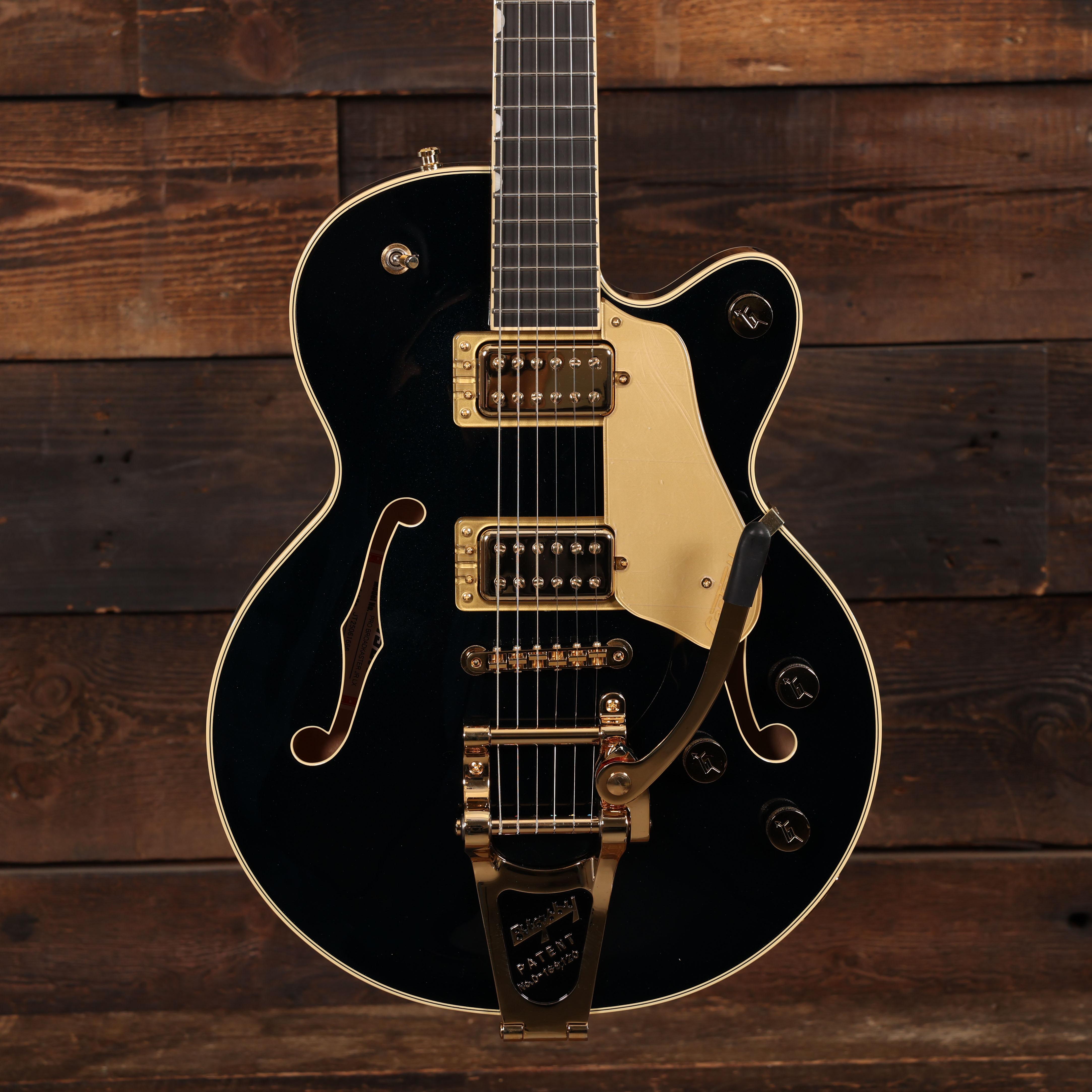 Gretsch Broadkaster Jr LX Center Block Bigsby Guitar In Mdnight